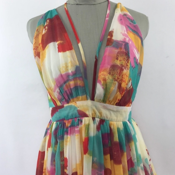 Watercolor Maxi Dress - Picture 4 of 4